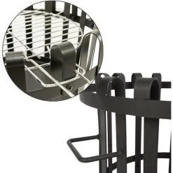 Brasero DExtérieur - Panier à Feu - Grille Du Gril Inclus - 56 X 56 X 72 Cm - Noir - MaxxGarden 9 Brasero DExtérieur - Panier à Feu - Grille Du Gril Inclus - 56 X 56 X 72 Cm - Noir - MaxxGarden -Chauffage d'extérieur Soldes 54290701 3