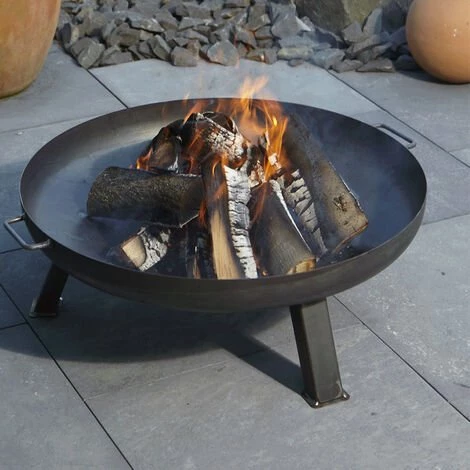 Brasero Industriel 60 Cm - Acier 2mn. Noir. Marque : Buschbeck. Réf. : 111054 - Noir 4 Brasero Industriel 60 Cm - Acier 2mn. Noir. Marque : Buschbeck. Réf. : 111054 - Noir – Image 2