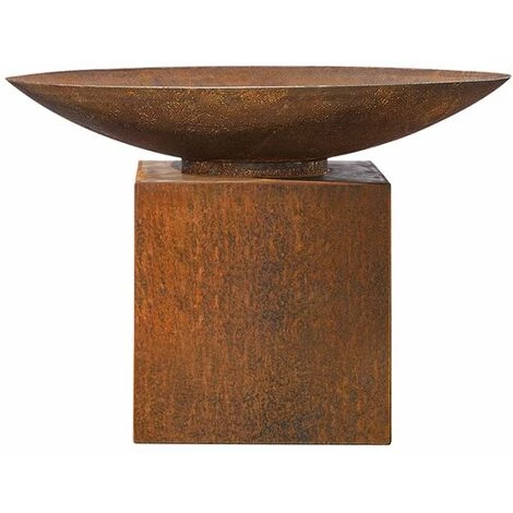 Brasero C100 - Bol à Feu OUTR Avec Socle 100 X H 62 Cm - Corten - Acier 3 Brasero C100 - Bol à Feu OUTR Avec Socle 100 X H 62 Cm - Corten - Acier