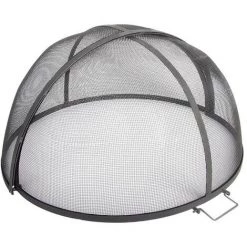 Pare Feu Brasero BBQ 60 Cm. Noir. Marque : Esschert Design. Réf. : FF103 - Noir