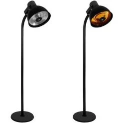 VONROC Chauffage De Terrasse 2000W - Avec Télécommande - Élément Chauffant Infrarouge Halogène - 3 Niveaux De Chaleur Différents - Vesuvio 11 VONROC Chauffage De Terrasse 2000W - Avec Télécommande - Élément Chauffant Infrarouge Halogène - 3 Niveaux De Chaleur Différents - Vesuvio -Chauffage d'extérieur Soldes 55296378 5