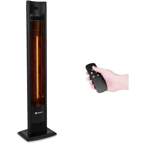 VONROC Chauffage De Terrasse 2000W – Télécommande Et Minuterie Incluses – Elément En Carbone - Niveaux De Chaleur Réglables - Filicudi 4 VONROC Chauffage De Terrasse 2000W – Télécommande Et Minuterie Incluses – Elément En Carbone - Niveaux De Chaleur Réglables - Filicudi – Image 2
