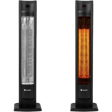 VONROC Chauffage De Terrasse 2000W – Télécommande Et Minuterie Incluses – Elément En Carbone - Niveaux De Chaleur Réglables - Filicudi 5 VONROC Chauffage De Terrasse 2000W – Télécommande Et Minuterie Incluses – Elément En Carbone - Niveaux De Chaleur Réglables - Filicudi – Image 3