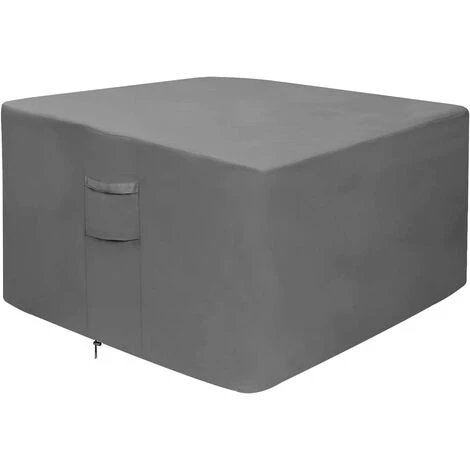 ZHUOXUAN Couverture De Foyer, Couverture De Table De Foyer à Gaz Carrée 100% étanche, Couverture De Meubles De Patio Extérieur Robuste Avec évents Et Poignées, 36 Pouces De Long X 36 Pouces De Large X 20 Pouces De Haut, Beige Et Marron 3 ZHUOXUAN Couverture De Foyer, Couverture De Table De Foyer à Gaz Carrée 100% étanche, Couverture De Meubles De Patio Extérieur Robuste Avec évents Et Poignées, 36 Pouces De Long X 36 Pouces De Large X 20 Pouces De Haut, Beige Et Marron