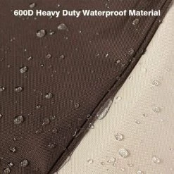 ZHUOXUAN Couverture De Foyer, Couverture De Table De Foyer à Gaz Carrée 100% étanche, Couverture De Meubles De Patio Extérieur Robuste Avec évents Et Poignées, 36 Pouces De Long X 36 Pouces De Large X 20 Pouces De Haut, Beige Et Marron A 10 ZHUOXUAN Couverture De Foyer, Couverture De Table De Foyer à Gaz Carrée 100% étanche, Couverture De Meubles De Patio Extérieur Robuste Avec évents Et Poignées, 36 Pouces De Long X 36 Pouces De Large X 20 Pouces De Haut, Beige Et Marron A -Chauffage d'extérieur Soldes 55417171 4