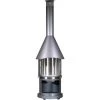 Cheminée D'extérieur Melbourne Gris Clair. Noir. Marque : Buschbeck. Réf. : 140740 - Noir