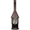 Cheminée D'extérieur Melbourne Brun. Noir. Marque : Buschbeck. Réf. : 140771 - Noir 2 Cheminée D'extérieur Melbourne Brun. Noir. Marque : Buschbeck. Réf. : 140771 - Noir -Chauffage d'extérieur Soldes 55552070 1
