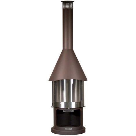 Cheminée D'extérieur Melbourne Brun. Noir. Marque : Buschbeck. Réf. : 140771 - Noir 3 Cheminée D'extérieur Melbourne Brun. Noir. Marque : Buschbeck. Réf. : 140771 - Noir