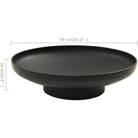 INLIFE Foyer 59 Cm Acier 7 INLIFE Foyer 59 Cm Acier – Image 5