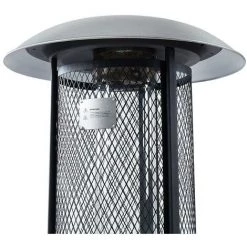 VENTE-UNIQUE.COM Parasol Chauffant Au Gaz En Acier SINOPE - D.61 X H.182 Cm - Gris - Gris Clair 10 VENTE-UNIQUE.COM Parasol Chauffant Au Gaz En Acier SINOPE - D.61 X H.182 Cm - Gris - Gris Clair -Chauffage d'extérieur Soldes 55881506 4