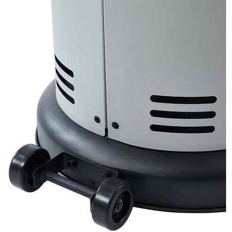 VENTE-UNIQUE.COM Parasol Chauffant Au Gaz En Acier SINOPE - D.61 X H.182 Cm - Gris - Gris Clair 7 VENTE-UNIQUE.COM Parasol Chauffant Au Gaz En Acier SINOPE - D.61 X H.182 Cm - Gris - Gris Clair – Image 5