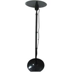 VENTE-UNIQUE.COM Parasol Chauffant électrique BREVAL - L50 X P50 X H210 Cm - Noir -Chauffage d'extérieur Soldes 55881814 4