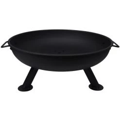 VENTE-UNIQUE.COM Brasero De Jardin Rond En Acier RIGEL - D.56cm X H.24cm - Noir - Noir 10 VENTE-UNIQUE.COM Brasero De Jardin Rond En Acier RIGEL - D.56cm X H.24cm - Noir - Noir -Chauffage d'extérieur Soldes 55882890 4
