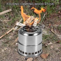 SUPERSELLER Réchaud De Camping Pliant Portable Cuisson En Plein Air Poêle à Bois Avec Plateau à Alcool Et Filet De Gril Randonnée Sac à Dos Pique-nique Barbecue - Cuisinière Et Gril 10 SUPERSELLER Réchaud De Camping Pliant Portable Cuisson En Plein Air Poêle à Bois Avec Plateau à Alcool Et Filet De Gril Randonnée Sac à Dos Pique-nique Barbecue - Cuisinière Et Gril -Chauffage d'extérieur Soldes 56090817 4