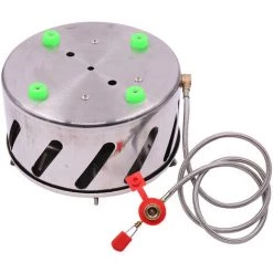 SUPERSELLER Réchaud De Camping à 9 Têtes En Acier Inoxydable Camping En Plein Air Tour De Pique-nique Réchaud Portable à 9 Trous - Argent 10 SUPERSELLER Réchaud De Camping à 9 Têtes En Acier Inoxydable Camping En Plein Air Tour De Pique-nique Réchaud Portable à 9 Trous - Argent -Chauffage d'extérieur Soldes 56091017 4