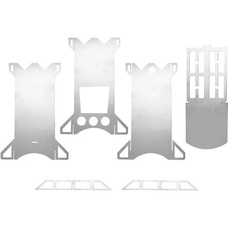 SUPERSELLER Pliable Camping Brûleur à Bois En Acier Inoxydable Portable Extérieur Cuisson Brûleur Bois Chauffage Pour Randonnée Pêche Pique-nique Barbecue - Argent 3 SUPERSELLER Pliable Camping Brûleur à Bois En Acier Inoxydable Portable Extérieur Cuisson Brûleur Bois Chauffage Pour Randonnée Pêche Pique-nique Barbecue - Argent