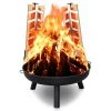 Randaco Bol De Feu Avec Plaque De Flammes Outdoor Feu De Camp Jardin 80 Cm Haute Qualité Ronde - Noir 2 Randaco Bol De Feu Avec Plaque De Flammes Outdoor Feu De Camp Jardin 80 Cm Haute Qualité Ronde - Noir -Chauffage d'extérieur Soldes 56396012 1