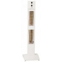 Tour De Chauffage électrique, 3KW, 1m26, BLANC, Sur Pied / Terrasse...BURDA - BHST3024.
