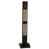 Tour De Chauffage électrique, 3KW, 1m26, NOIR, Sur Pied / Terrasse... BURDA - BHST30241. 1 Tour De Chauffage électrique, 3KW, 1m26, NOIR, Sur Pied / Terrasse... BURDA - BHST30241. -Chauffage d'extérieur Soldes 5640212 1