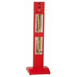 Tour De Chauffage électrique, 3KW, 1m26, ROUGE, Sur Pied / Terrasse...BURDA - BHST30244.