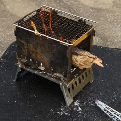 BENOBBY KIDS Tapis De Foyer Carré, Tapis De Barbecue Résistant Au Feu Pour Foyer Extérieur à Bois, Protection De Terrasse, Terrasse, Sol En Bois, Herbe, Terrain De Camping, Pelouse Noir 39 X 72 Pouces 1 Pièce -Chauffage d'extérieur Soldes 56862449 4