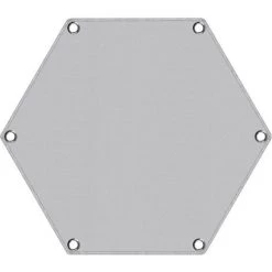 BENOBBY KIDS Les Coussinets De Foyer Hexagonaux Portables De 91,4 Cm Protègent Votre Terrasse Et Votre Pelouse Contre Les Dommages Causés Par La Chaleur.