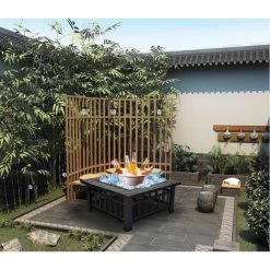 AZKOEESY Brasero Exterieur Pour Jardin 3 En 1 Avec Grille De Barbecue 9 AZKOEESY Brasero Exterieur Pour Jardin 3 En 1 Avec Grille De Barbecue -Chauffage d'extérieur Soldes 56990409 3