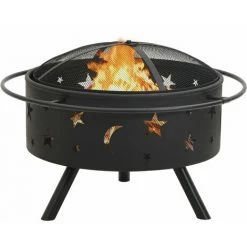 NOVA Bracière Avec Acier XXL De 76 Cm Foyer Avec Tisonnier 76 Cm XXL Acier 8 NOVA Bracière Avec Acier XXL De 76 Cm Foyer Avec Tisonnier 76 Cm XXL Acier -Chauffage d'extérieur Soldes 57093372 2