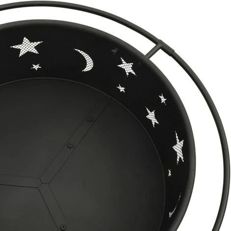 NOVA Bracière Avec Acier XXL De 76 Cm Foyer Avec Tisonnier 76 Cm XXL Acier 7 NOVA Bracière Avec Acier XXL De 76 Cm Foyer Avec Tisonnier 76 Cm XXL Acier – Image 5