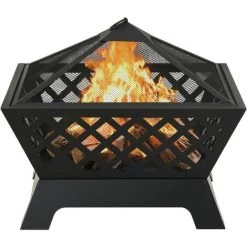 NOVA Bracière Avec Une Préparation En Acier XXL De 64 Cm Foyer Avec Tisonnier 64 Cm XXL Acier 9 NOVA Bracière Avec Une Préparation En Acier XXL De 64 Cm Foyer Avec Tisonnier 64 Cm XXL Acier -Chauffage d'extérieur Soldes 57093373 3