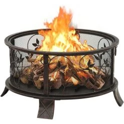 NOVA Brazier Rustique Avec Un Acier XXL De 67,5 Cm Foyer Rustique Avec Tisonnier 67,5 Cm XXL Acier 10 NOVA Brazier Rustique Avec Un Acier XXL De 67,5 Cm Foyer Rustique Avec Tisonnier 67,5 Cm XXL Acier -Chauffage d'extérieur Soldes 57093577 4