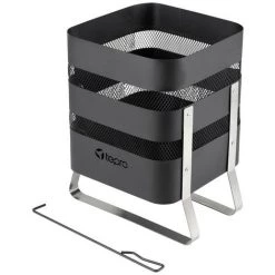 Tepro Garten Milburn Brasero Noir, Argent 7 Tepro Garten Milburn Brasero Noir, Argent -Chauffage d'extérieur Soldes 57127439 3