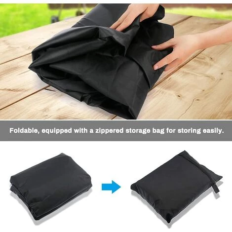 MACARON Couverture Chauffage Patio(180x52 Cm) 210D Housse Parasol Chauffant Oxford ImperméAble Bache De Protection Pour Chauffage Terrasse Gaz De ExtéRieur Anti-PoussièRe Vent LO-Ron 5 MACARON Couverture Chauffage Patio(180x52 Cm) 210D Housse Parasol Chauffant Oxford ImperméAble Bache De Protection Pour Chauffage Terrasse Gaz De ExtéRieur Anti-PoussièRe Vent LO-Ron – Image 3