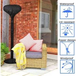 MACARON Couverture Chauffage Patio(180x52 Cm) 210D Housse Parasol Chauffant Oxford ImperméAble Bache De Protection Pour Chauffage Terrasse Gaz De ExtéRieur Anti-PoussièRe Vent LO-Ron 11 MACARON Couverture Chauffage Patio(180x52 Cm) 210D Housse Parasol Chauffant Oxford ImperméAble Bache De Protection Pour Chauffage Terrasse Gaz De ExtéRieur Anti-PoussièRe Vent LO-Ron -Chauffage d'extérieur Soldes 57139648 5