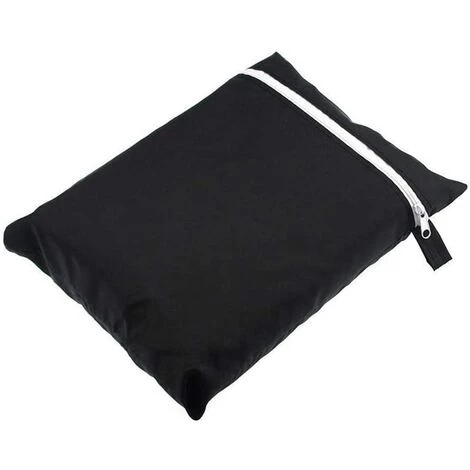 MACARON Housse Pour Chauffage De Terrasse Housse Pour Parasol Chauffant De Style Pyramidal Noir LO-Ron 5 MACARON Housse Pour Chauffage De Terrasse Housse Pour Parasol Chauffant De Style Pyramidal Noir LO-Ron – Image 3