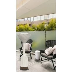 MACARON Housse Pour Parasol Chauffant Housse De Chauffage En Tissu Oxford 210D Chauffe-terrasse De Jardin Cache-poussière De Terrasse Auvent étanche LO-Ron -Chauffage d'extérieur Soldes 57139701 3