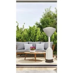 MACARON Housse Pour Parasol Chauffant Housse De Chauffage En Tissu Oxford 210D Chauffe-terrasse De Jardin Cache-poussière De Terrasse Auvent étanche LO-Ron -Chauffage d'extérieur Soldes 57139701 4