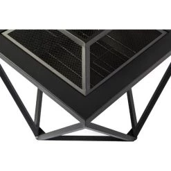 Braséro De Jardin à Bois Chauffage Extérieur Avec Tisonnier Couvercle Grille Charbon Acier Gris/noir Teamson Home PT-FW0002 - Gris 9 Braséro De Jardin à Bois Chauffage Extérieur Avec Tisonnier Couvercle Grille Charbon Acier Gris/noir Teamson Home PT-FW0002 - Gris -Chauffage d'extérieur Soldes 57163451 3