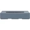 BELIANI Brasero De Jardin Rectangulaire Gris II - Gris 1 BELIANI Brasero De Jardin Rectangulaire Gris II - Gris -Chauffage d'extérieur Soldes 57229572 1