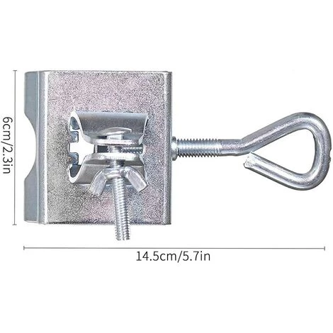 FLYME Umbrella Fixe Clip En Métal Robuste Parasol De Fixation Clip Parasol Platelage Bride De Fixation Pour Pare-Soleil 4 FLYME Umbrella Fixe Clip En Métal Robuste Parasol De Fixation Clip Parasol Platelage Bride De Fixation Pour Pare-Soleil – Image 2
