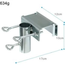 FLYME Pied De Parasol, Support De Parasol Pour Balcon, Balustrade De Balcon, Pince Pour Parasol, Support Pour Jardin, Terrasse, Balcon, Balustrade 8 FLYME Pied De Parasol, Support De Parasol Pour Balcon, Balustrade De Balcon, Pince Pour Parasol, Support Pour Jardin, Terrasse, Balcon, Balustrade -Chauffage d'extérieur Soldes 57482071 2