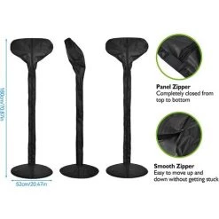 TRIOMPHE Couverture Chauffage Patio(180x52 Cm),T-Audace 210d Housse Parasol Chauffant Oxford ImperméAble, Bache De Protection Pour Chauffage Terrasse Gaz De ExtéRieur Anti-PoussièRe/Vent 8 TRIOMPHE Couverture Chauffage Patio(180x52 Cm),T-Audace 210d Housse Parasol Chauffant Oxford ImperméAble, Bache De Protection Pour Chauffage Terrasse Gaz De ExtéRieur Anti-PoussièRe/Vent -Chauffage d'extérieur Soldes 57486439 2