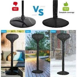 TRIOMPHE Couverture Chauffage Patio(180x52 Cm),T-Audace 210d Housse Parasol Chauffant Oxford ImperméAble, Bache De Protection Pour Chauffage Terrasse Gaz De ExtéRieur Anti-PoussièRe/Vent 9 TRIOMPHE Couverture Chauffage Patio(180x52 Cm),T-Audace 210d Housse Parasol Chauffant Oxford ImperméAble, Bache De Protection Pour Chauffage Terrasse Gaz De ExtéRieur Anti-PoussièRe/Vent -Chauffage d'extérieur Soldes 57486439 3