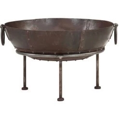 TRUE DEAL Foyer Rustique Ø 60 Cm Fer 9 TRUE DEAL Foyer Rustique Ø 60 Cm Fer -Chauffage d'extérieur Soldes 57829952 3