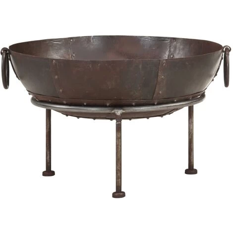 TRUE DEAL Foyer Rustique Ø 60 Cm Fer 5 TRUE DEAL Foyer Rustique Ø 60 Cm Fer – Image 3