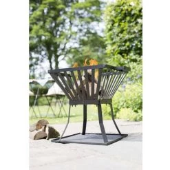 INLIFE RedFire Bol à Feu Denver Acier Noir 39 X 39 Cm 85015 9 INLIFE RedFire Bol à Feu Denver Acier Noir 39 X 39 Cm 85015 -Chauffage d'extérieur Soldes 58275646 3