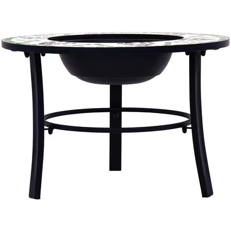 INLIFE Foyer Mosaïque Vert 68 Cm Céramique 5 INLIFE Foyer Mosaïque Vert 68 Cm Céramique – Image 3