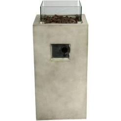 Braséro De Jardin Gaz Chauffage Extérieur Oxyde De Magnésium Housse De Protection Roches De Lave Gris Teamson Home HF31701AA-EU - Gris 8 Braséro De Jardin Gaz Chauffage Extérieur Oxyde De Magnésium Housse De Protection Roches De Lave Gris Teamson Home HF31701AA-EU - Gris -Chauffage d'extérieur Soldes 58376225 3