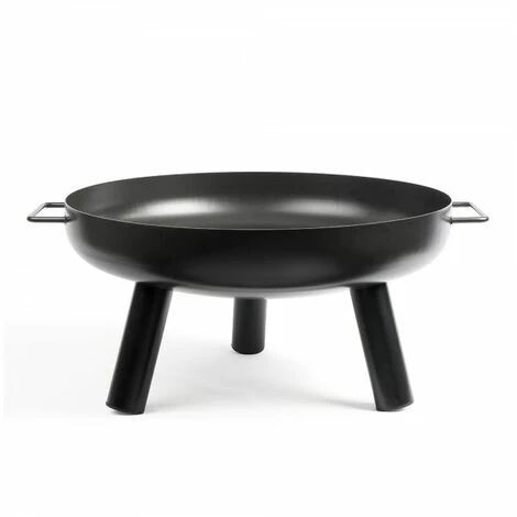 LIVOO Brasero 3 Pieds Bois Ou Charbon 60cm Acier - Noir 3 LIVOO Brasero 3 Pieds Bois Ou Charbon 60cm Acier - Noir