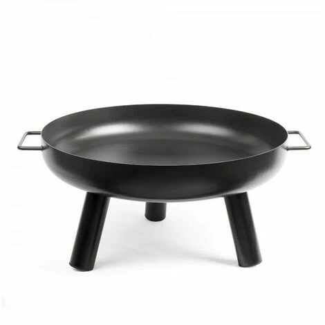 LIVOO Brasero 3 Pieds Bois Ou Charbon 60cm Acier - Noir 5 LIVOO Brasero 3 Pieds Bois Ou Charbon 60cm Acier - Noir – Image 3